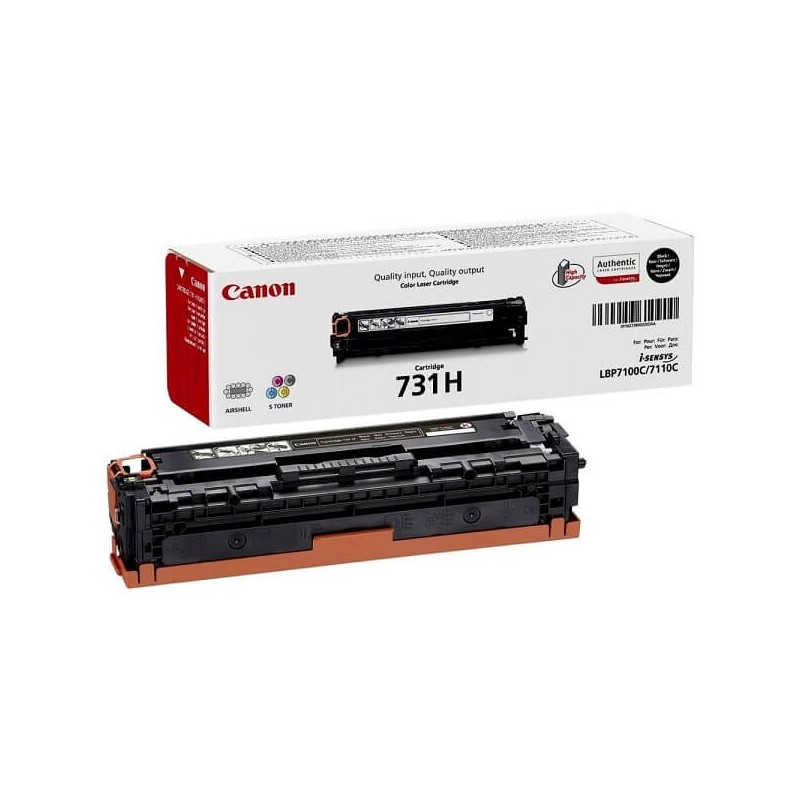 Toner Originale Canon 6273B002 731H Bk Nero 2400 Pagine