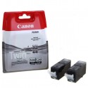 Confezione 2 Cartucce Originali Canon 2932B012 PGI520PGBK 19ml 324 Pagine Bk Nero