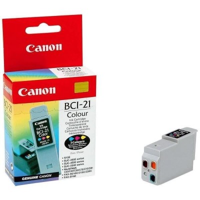 Cartuccia Originale Canon 0955A002 BCI21C 15ml 100 Pagine Colore
