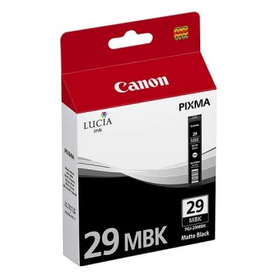 Cartuccia Originale Canon 4868B001 PGI29MBK 36ml 1925 Pagine MBK Matte BK