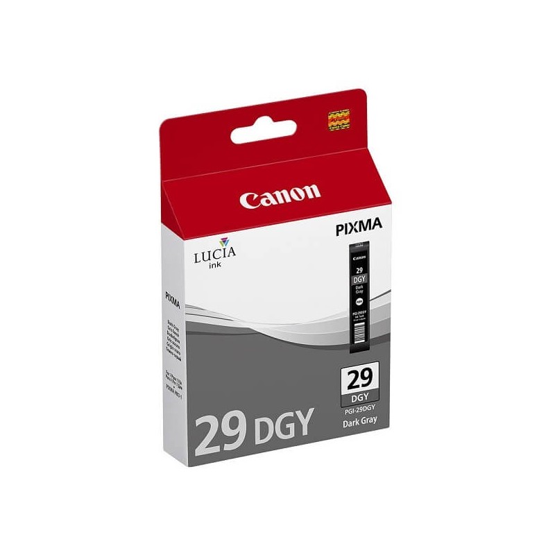 Cartuccia Originale Canon 4870B001 PGI29DGY 36ml 510 Pagine DGY Dark Grey