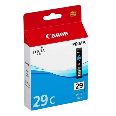 Cartuccia Originale Canon 4873B001 PGI29C 36ml 1940 Pagine C Ciano