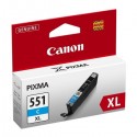 Cartuccia Originale Canon 6444B001 CLI551CXL 11ml 695 Pagine C Ciano