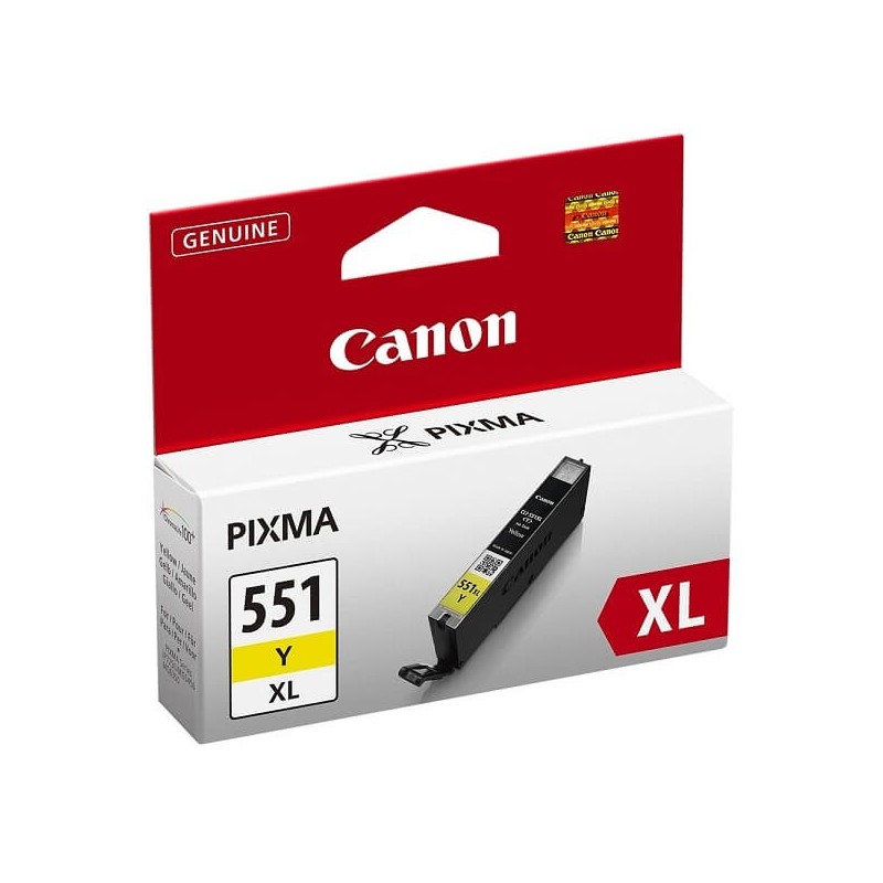 Cartuccia Originale Canon 6446B001 CLI551YXL 11ml 695 Pagine Y Yellow