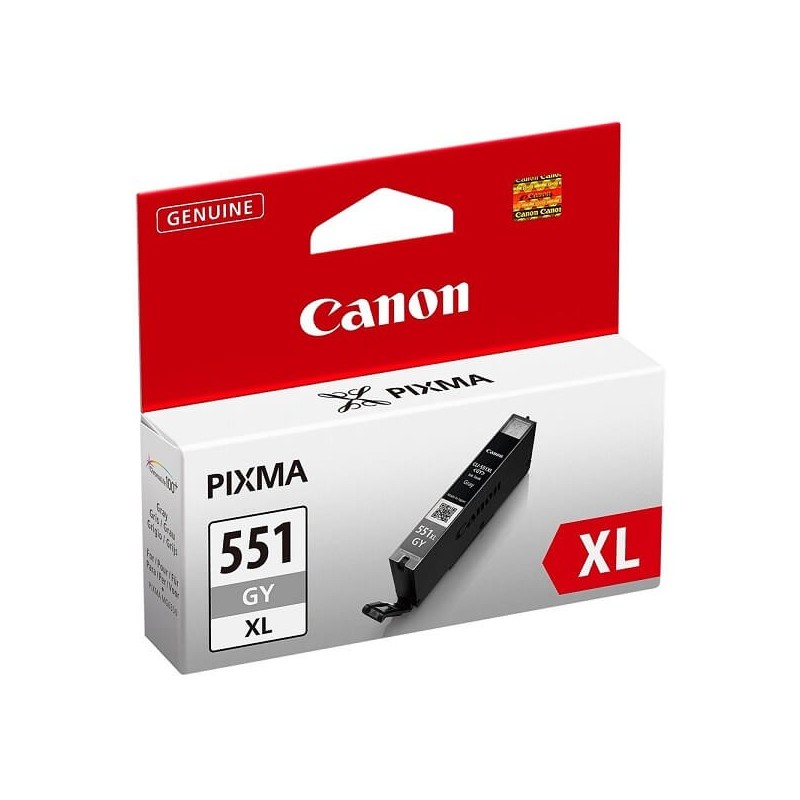 Cartuccia Originale Canon 6447B001 CLI551GYXL 11ml 3350 Pagine GY Grigio