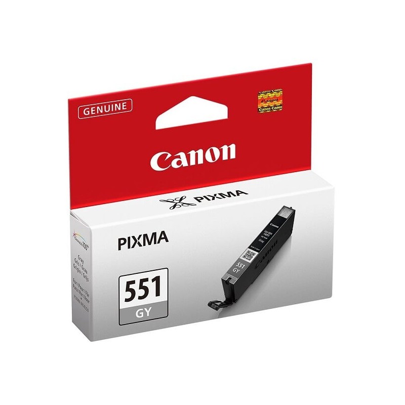 Cartuccia Originale Canon 6512B001 CLI551GY 7ml 780 Pagine GY Grigio