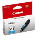 Kit 4 Cartucce Originali Canon 6509B009 CLI551 11ml 350 Pagine BK C M Y Nero Ciano Magenta Yellow