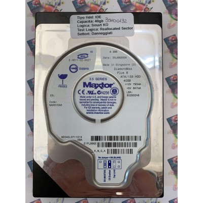 Hard Disk Usato Semifunzionante SATA 3,5" 200GB SEAGATE ST3200826AS 9Y7389-020 3.03 06176 TK