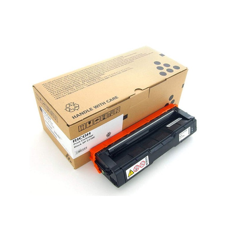 Toner Originale Ricoh 407638 406348 TYPESPC310HE 2500 Pagine Bk Nero