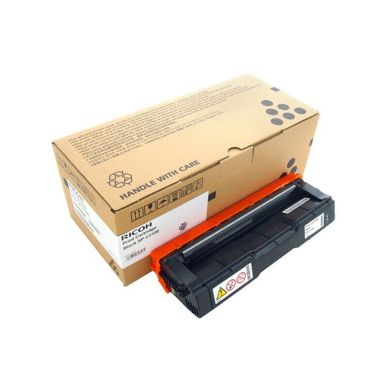 Toner Originale Ricoh 407642 406052 406094 406765 TYPESPC220E 2300 Pagine Bk Nero