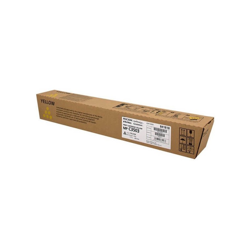 Toner Originale Ricoh 841818 18000 Pagine Y Yellow