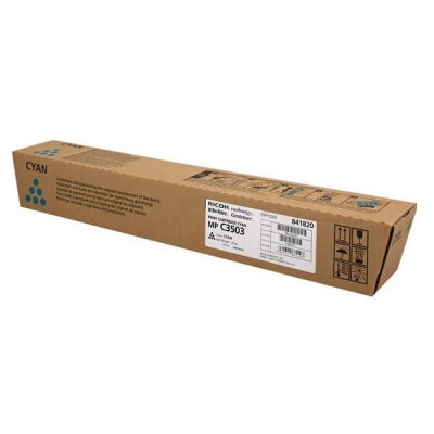 Toner Originale Ricoh 841820 18000 Pagine C Ciano