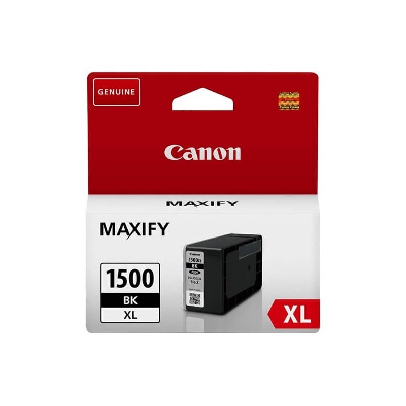 Cartuccia Originale Canon 9182B001 PGI1500XLBK 34,7ml 1200 Pagine BK Nero