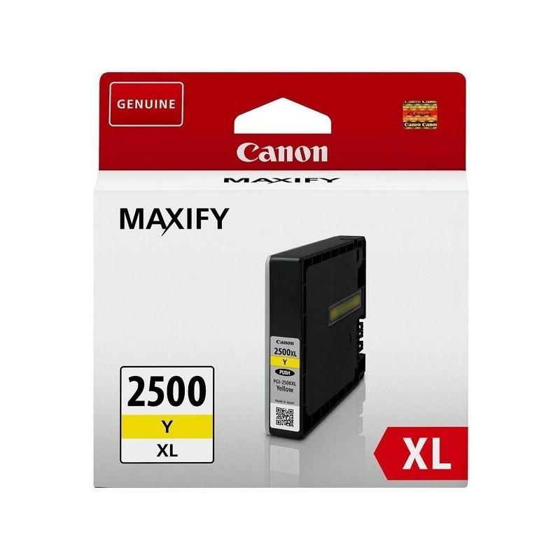 Cartuccia Originale Canon 9267B001 PGI2500XLY 19,3ml 1520 Pagine Y Yellow