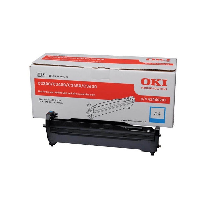 Drum Originale Oki 43460207 TYPEC9 C Ciano 15000 Pagine