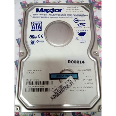Hard Disk Usato Sata 3,5" 160Gb MAXTOR 6L160M0