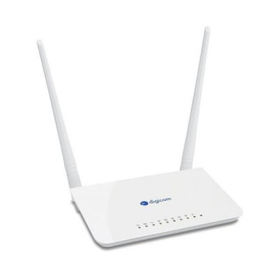 Modem Router Wireless Digicom 8E4570 300 Mbps USB per pennetta 3G - 4G - HDD - Stampante