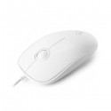 Mouse ottico Vultech Mou-3038B USB 2.0 con filo 1000 DPI 3 tasti Colore Bianco