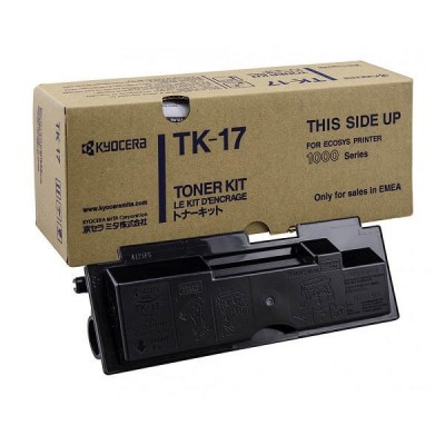 Toner Originale Kyocera 1T02BX0EU0 TK17 Bk Nero 6000 Pagine