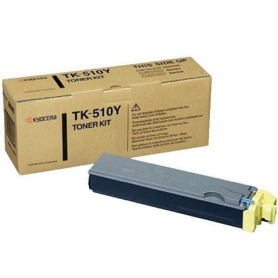 Toner Originale Kyocera 1T02F3AEU0 TK510Y Y Yellow 8000 Pagine
