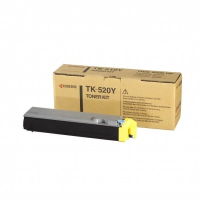 Toner Originale Kyocera 1T02HJAEU0 TK520Y Y Yellow 4000 Pagine
