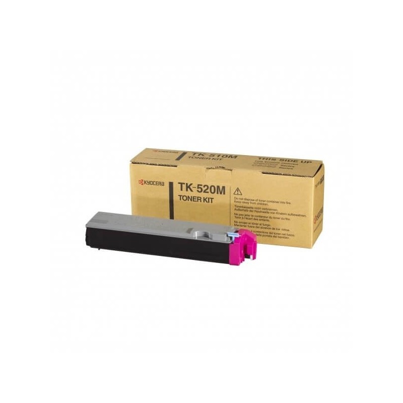 Toner Originale Kyocera 1T02HJBEU0 TK520M M Magenta 4000 Pagine