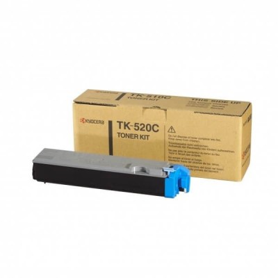 Toner Originale Kyocera 1T02HJCEU0 TK520C C Ciano 4000 Pagine