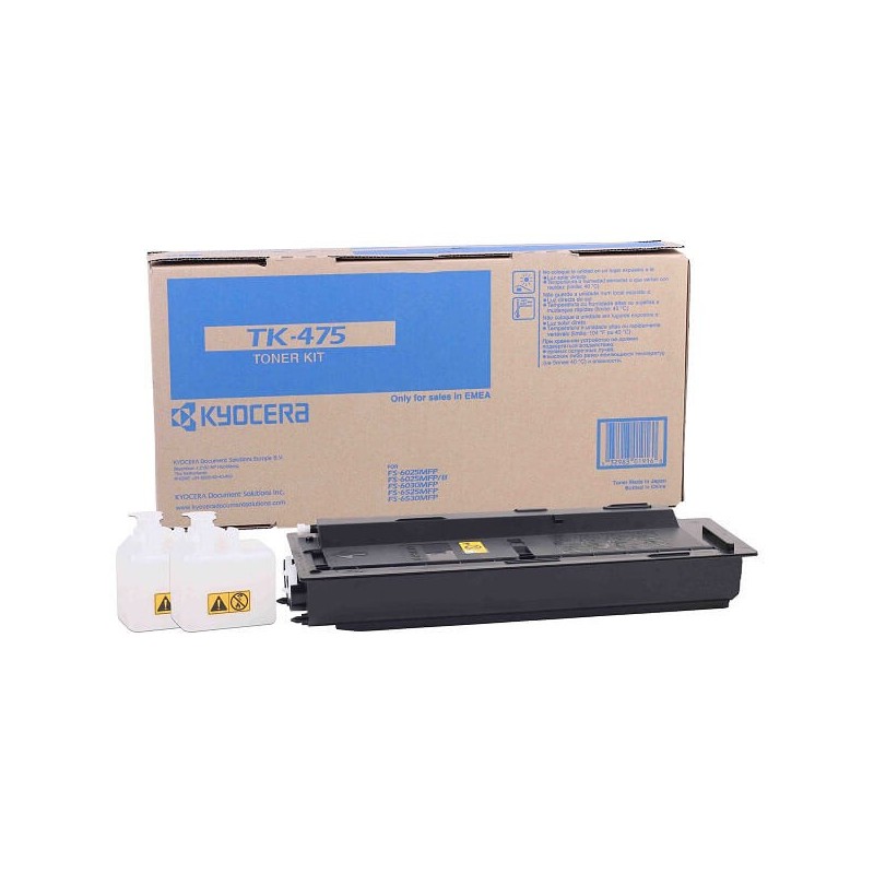 Toner Originale Kyocera 1T02K30NL0 TK475 Bk Nero 15000 Pagine