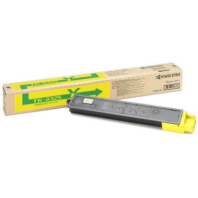 Toner Originale Kyocera 1T02NPANL0 TK8325Y Y Yellow 12000 Pagine