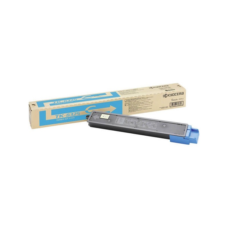 Toner Originale Kyocera 1T02NPCNL0 TK8325C C Ciano 12000 Pagine