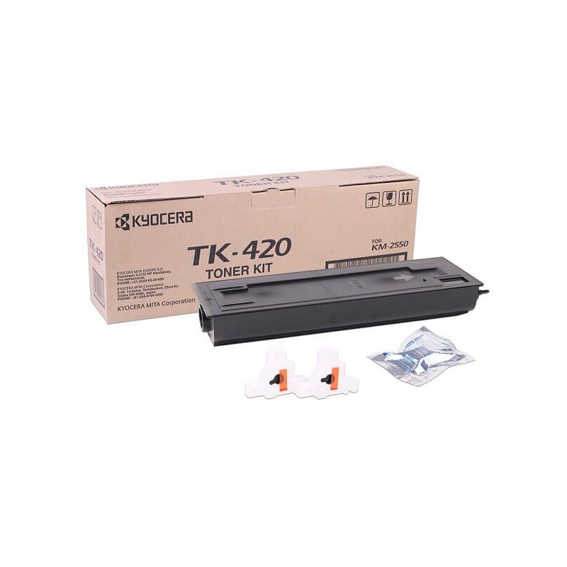 Toner Originale Kyocera 370AR010 TK420 Bk Nero 15000 Pagine
