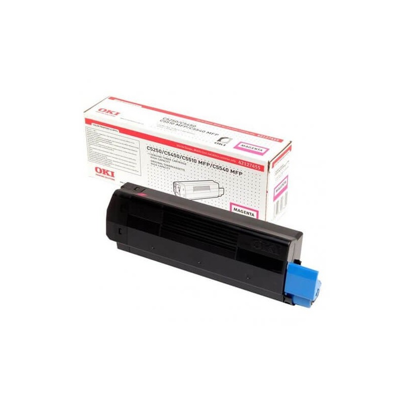 Toner Originale Oki 42127455 M Magenta 5000 Pagine
