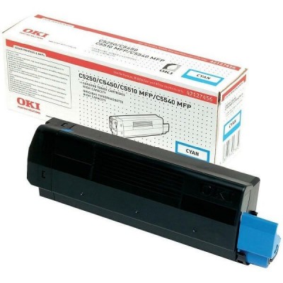 Toner Originale Oki 42127456 C Ciano 5000 Pagine