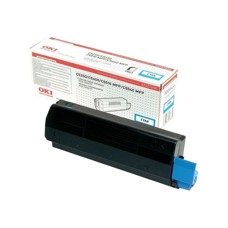 Toner Originale Oki 42127456 C Ciano 5000 Pagine