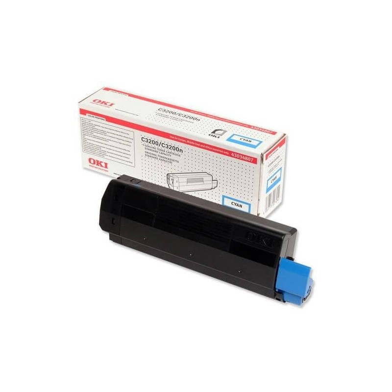 Toner Originale Oki 43034807 C Ciano 1500 Pagine