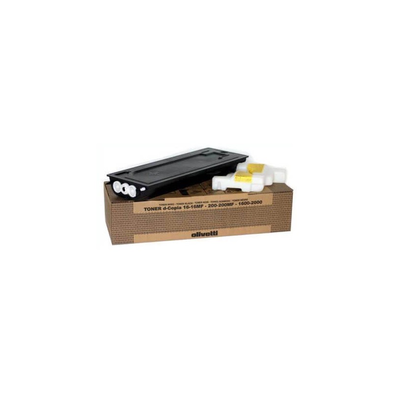 Toner Originale Olivetti B0446 XB0446 BK Nero 15000 Pagine