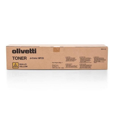 Toner Originale Olivetti B0534 XB0534 8938-522 Y Yellow 12000 Pagine