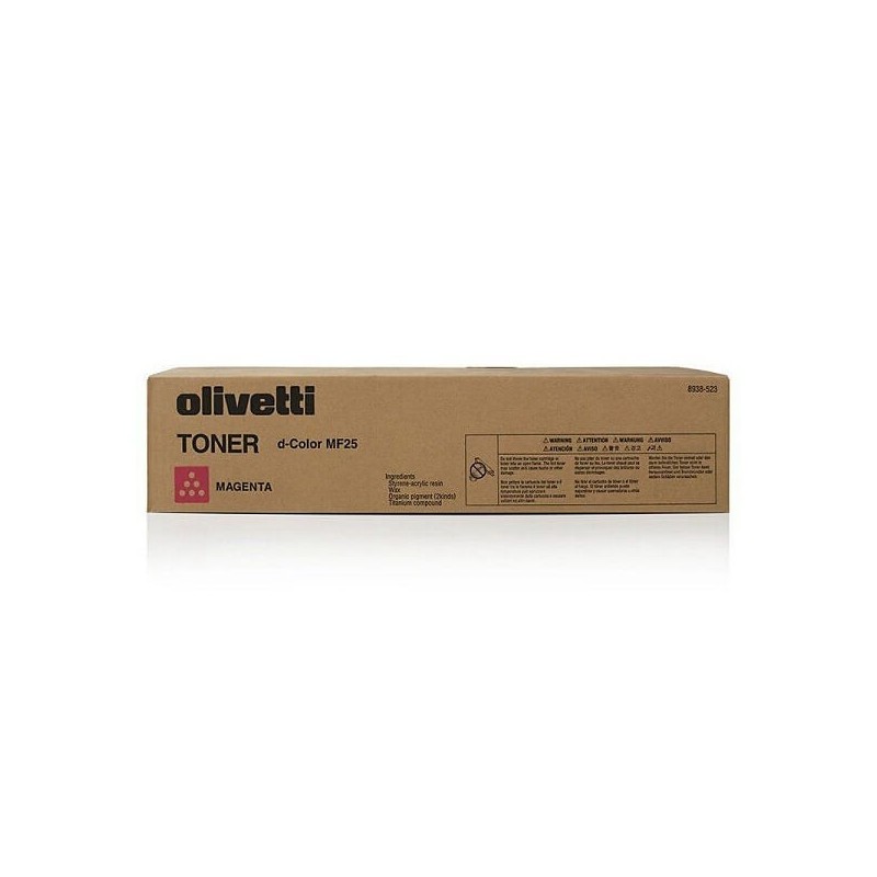 Toner Originale Olivetti B0535 XB0535 8938-523 M Magenta 12000 Pagine