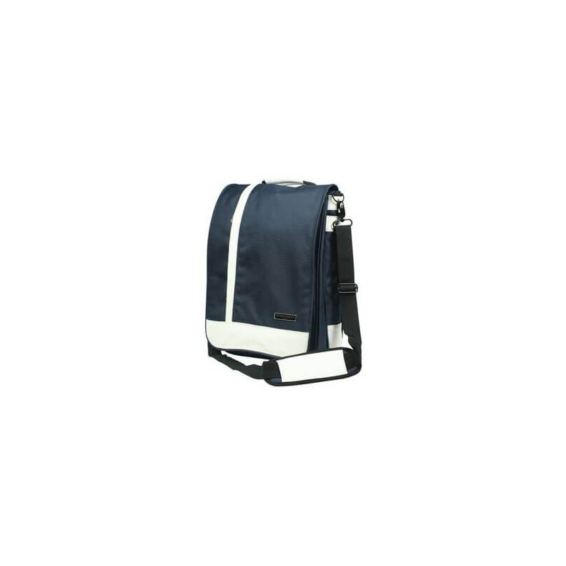 Zaino Tracolla Porta Notebook Indigo MI-NBP154B fino a 15,4" in Nailon Blu Navy brillante