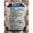 Hard Disk Usato Semifunzionante SATA 2,5" 500GB WESTERN DIGITAL WD5000BEVT WD5000BEVT-22ZAT0 HHCVJHBB 04 AUG 2009