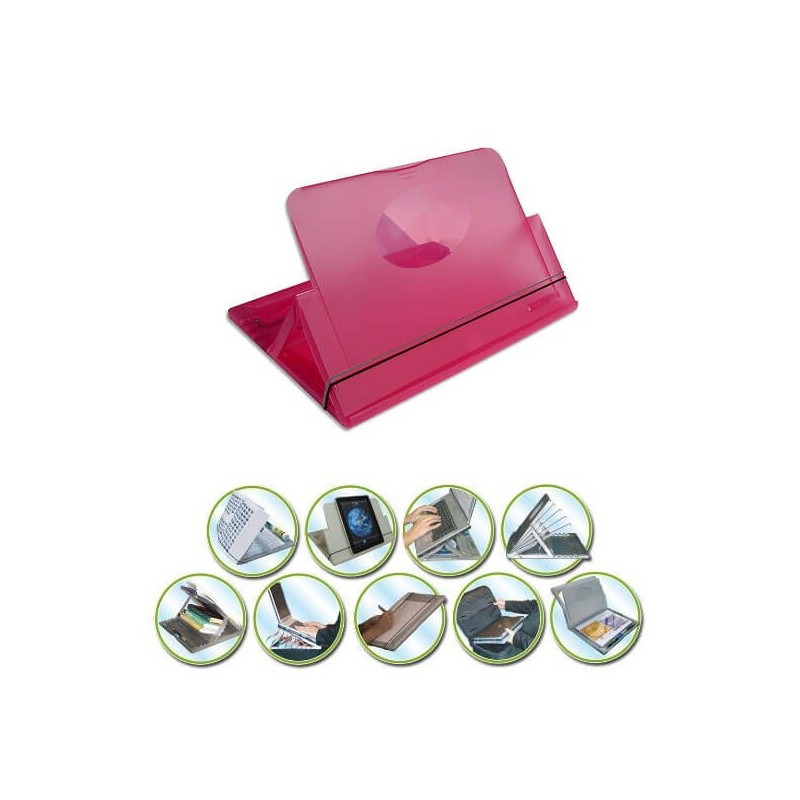 Leggi e Porta Libro o Notebook Leggicomodo Portabook Colore Viola