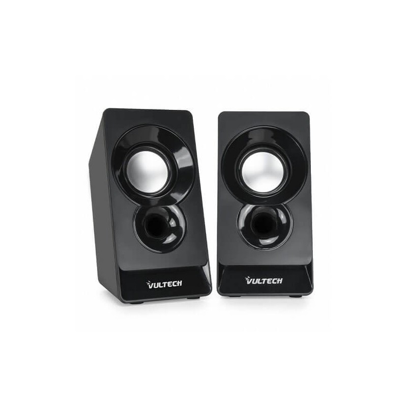 Casse acustiche 2.0 autoalimentate USB 2.0 Vultech SP-320N Nere