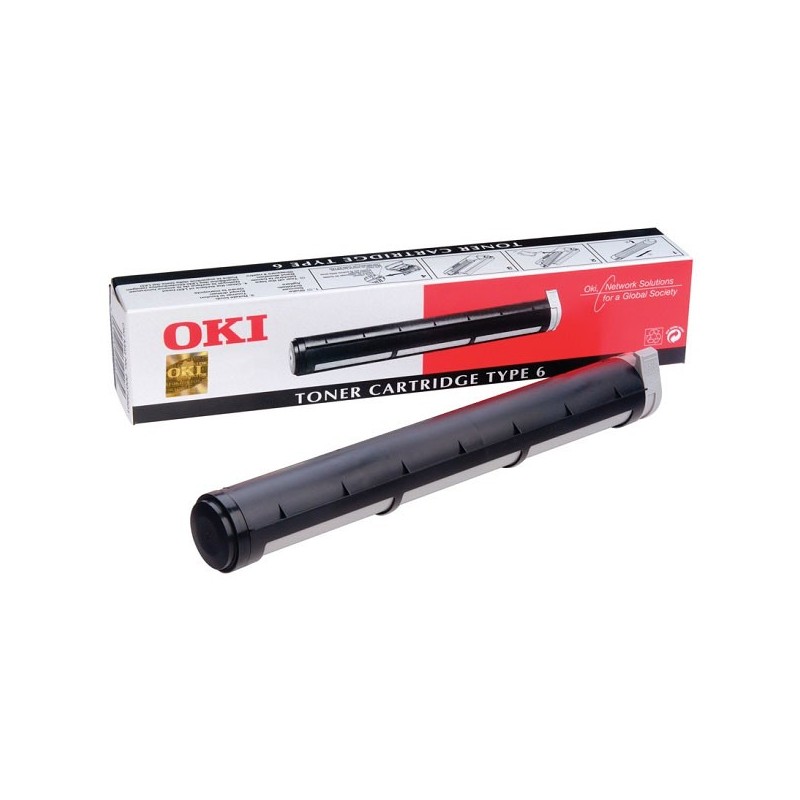 Toner Originale Oki 00079801 TYPE6 Bk Nero 2000 Pagine
