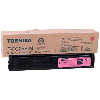 Toner Originale Toshiba T-FC25EM 6AJ00000078 M Magenta 26800 Pagine