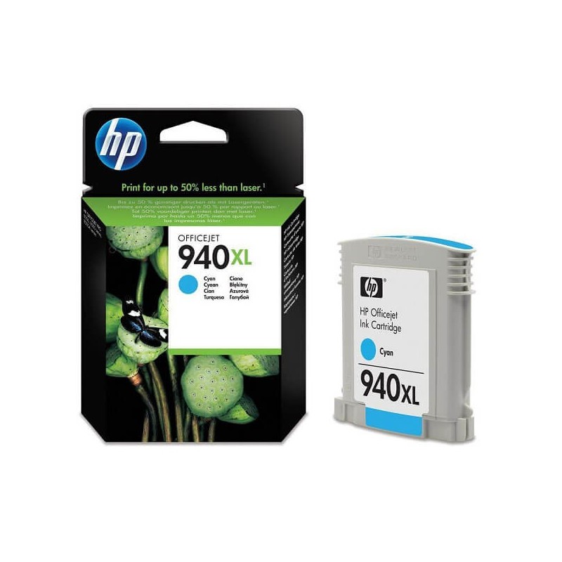 Cartuccia Originale HP C4907AE 940XL C Ciano 20,5ml 1400 Pagine