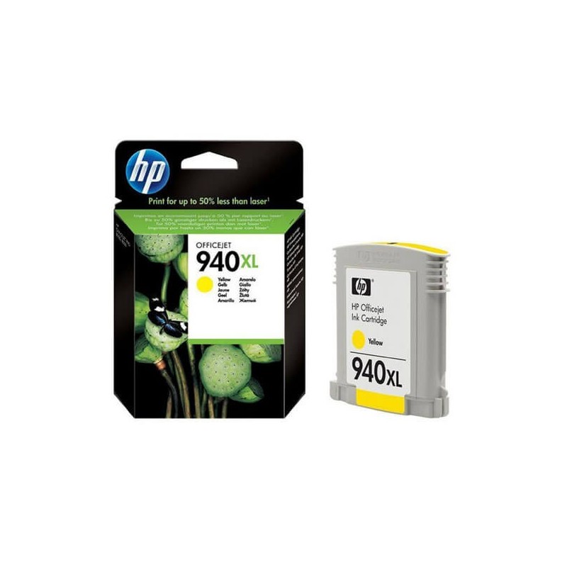 Cartuccia Originale HP C4909AE 940XL Y Yellow 19,5ml 1400 Pagine