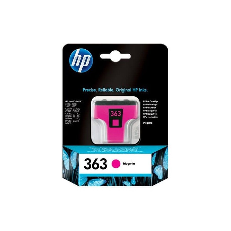 Cartuccia Originale HP C8772EE 363 M Magenta 3,5ml 370 Pagine