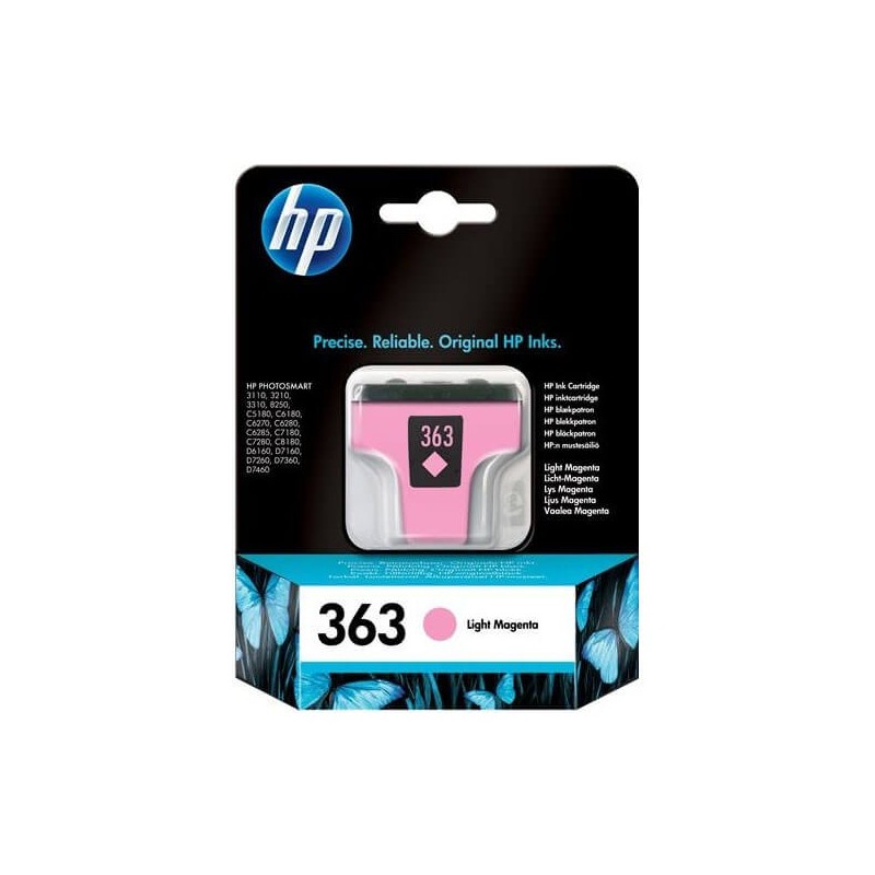 Cartuccia Originale HP C8775EE 363 PM Photo Magenta 5,5ml 240 Pagine