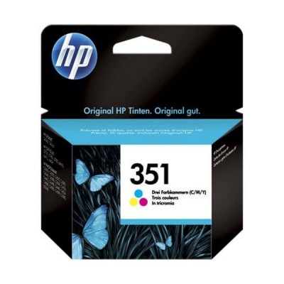 Cartuccia Originale HP CB337EE 351 Col Colore C M Y 3,5ml 170 Pagine