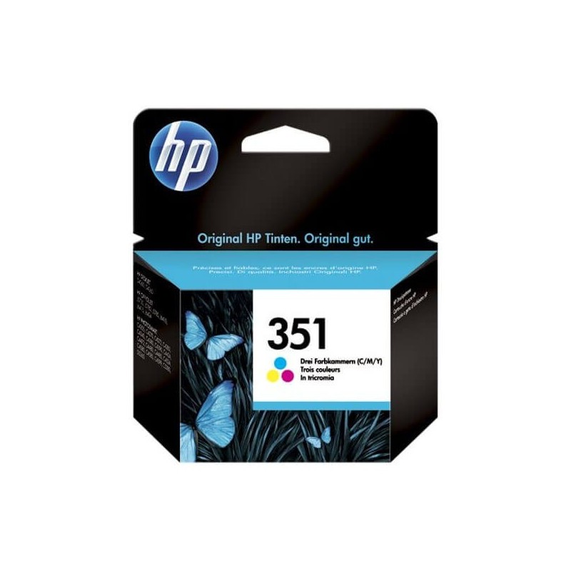 Cartuccia Originale HP CB337EE 351 Col Colore C M Y 3,5ml 170 Pagine